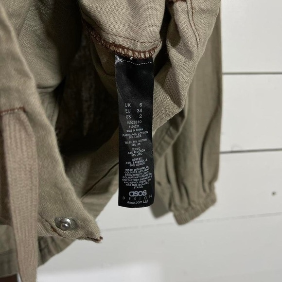 ASOS Oversize Cropped Jacket - Picture 6 of 6